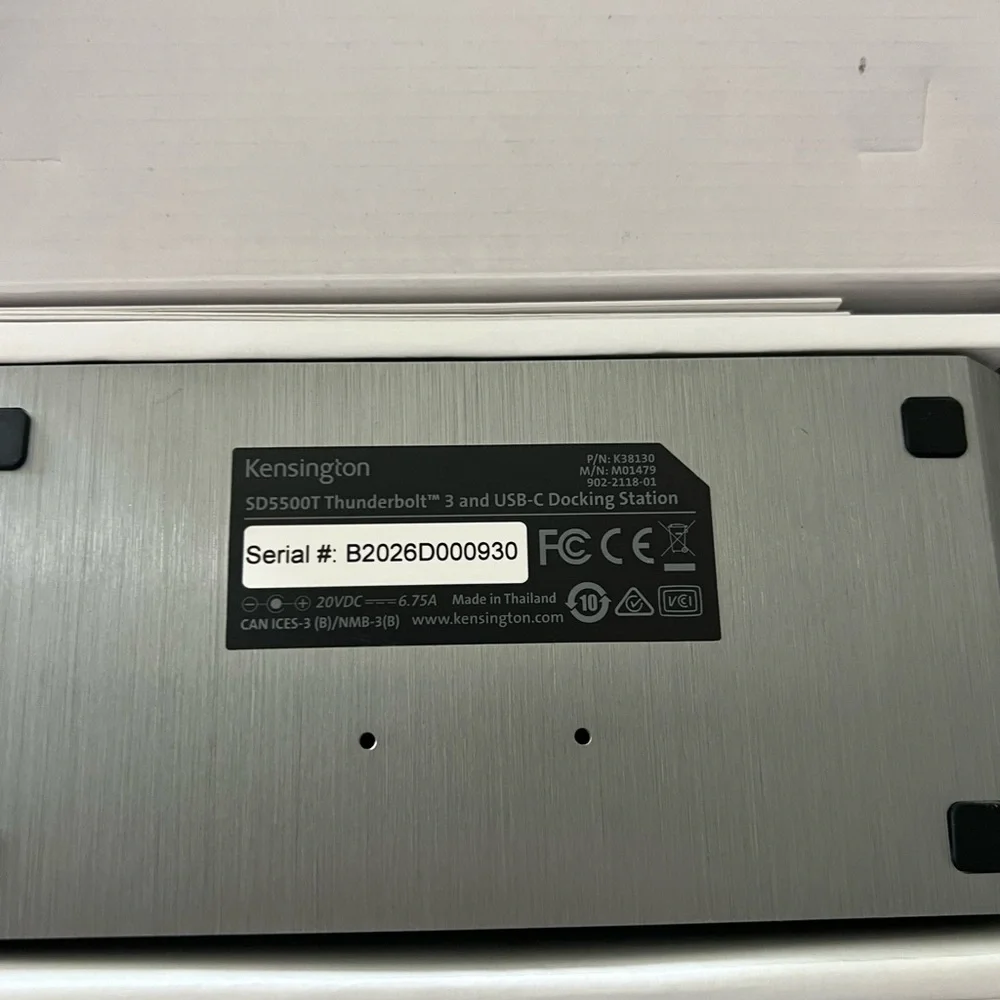 Kensington Blue Thunderbolt 3 and USB-C Docking Station